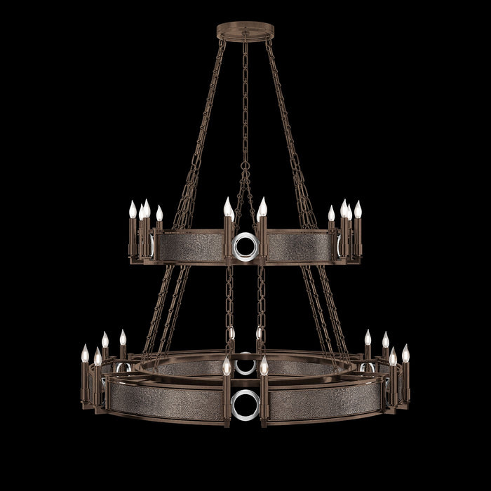 Fine Art 100036-221 24 Light Chandelier, Bronze