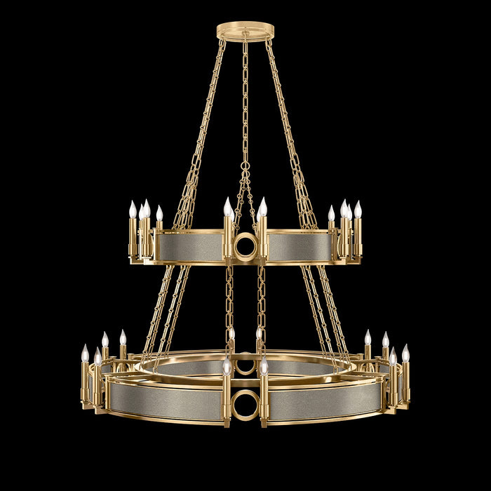 Fine Art 100036-312 24 Light Chandelier, Gold