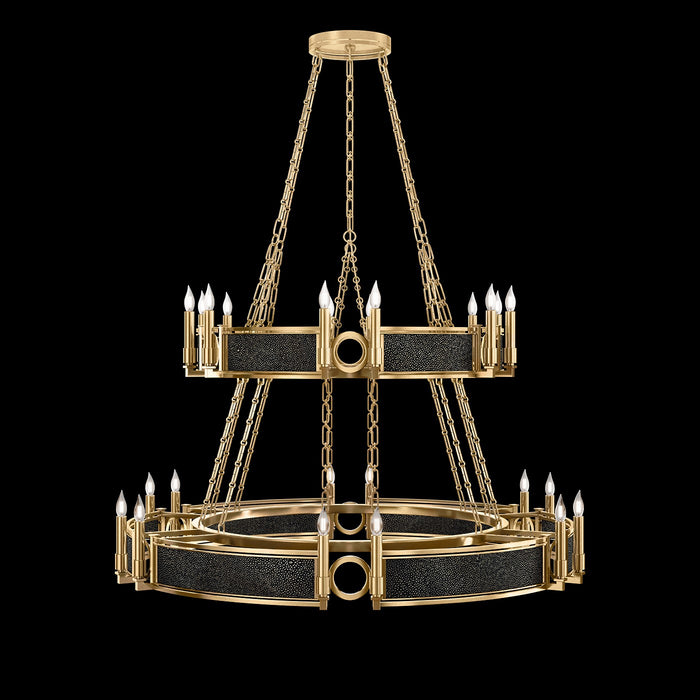 Fine Art 100036-313 24 Light Chandelier, Gold