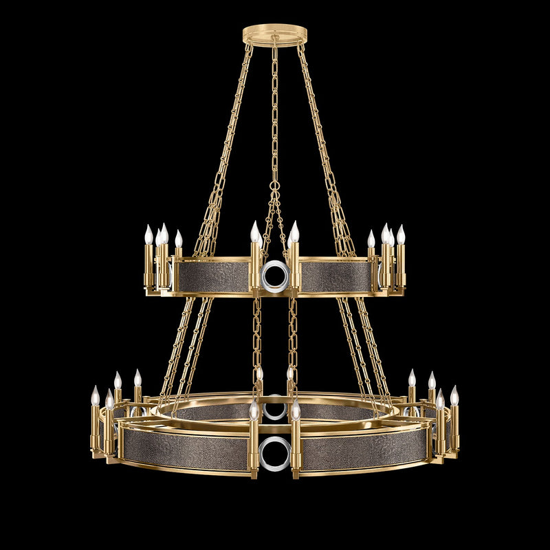 Fine Art 100036-321 24 Light Chandelier, Gold