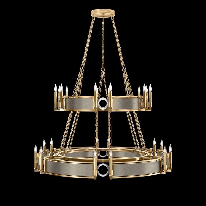 Fine Art 100036-322 24 Light Chandelier, Gold
