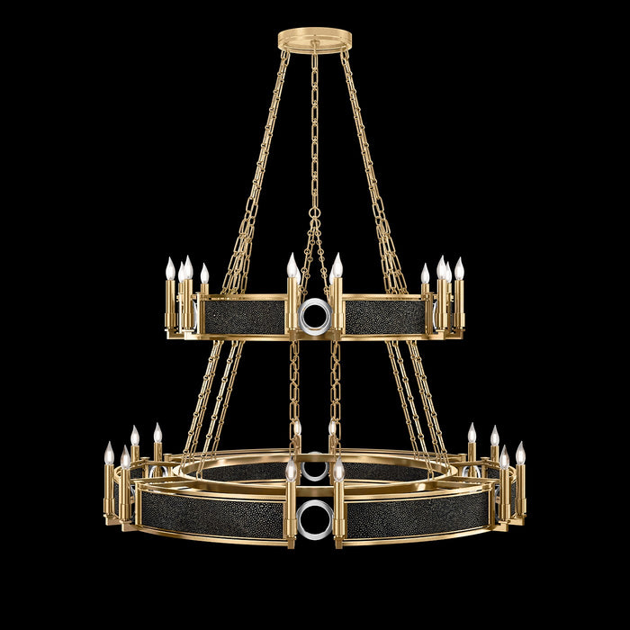 Fine Art 100036-323 24 Light Chandelier, Gold