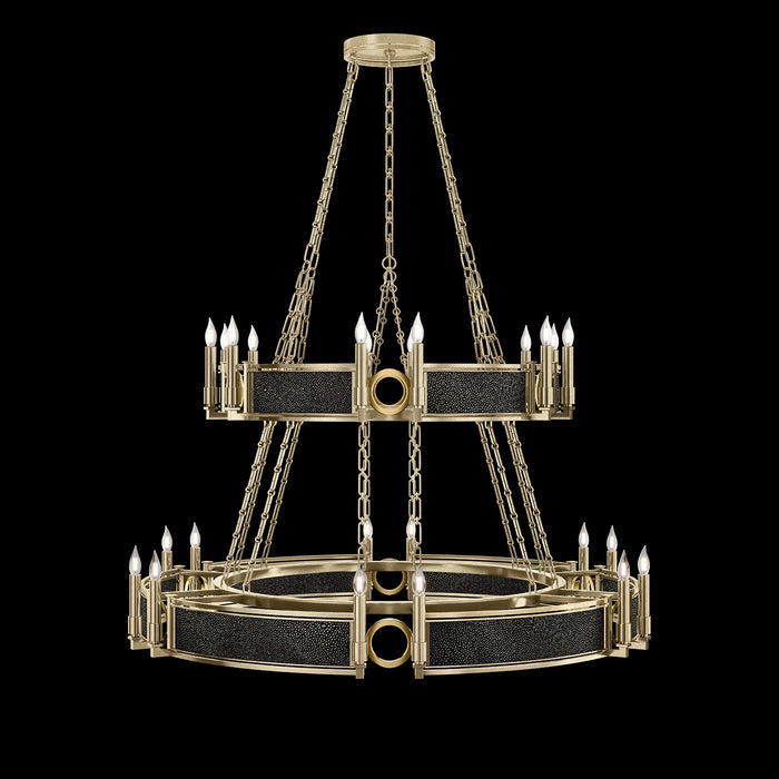 Fine Art 100036-513 24 Light Chandelier, Gold