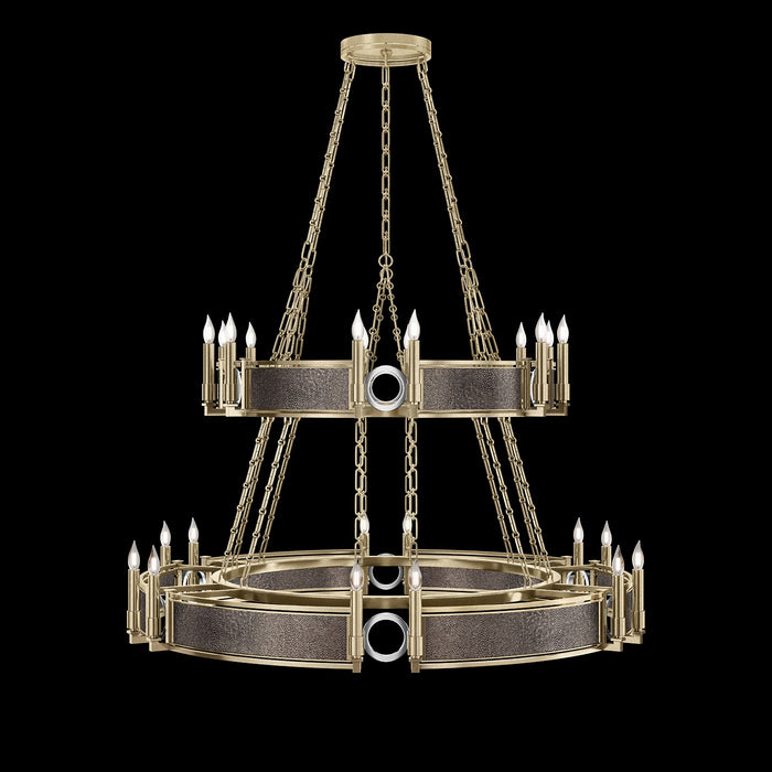 Fine Art 100036-521 24 Light Chandelier, Gold