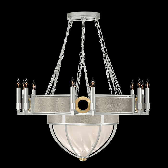 Fine Art 100037-412 15 Light Chandelier, Silver