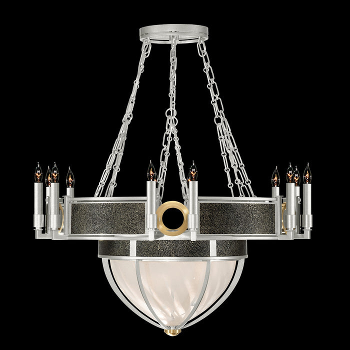 Fine Art 100037-413 15 Light Chandelier, Silver