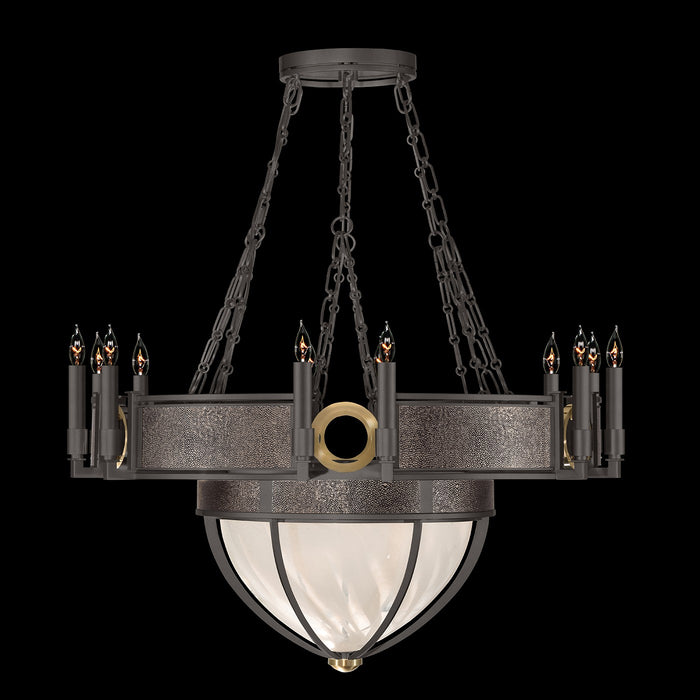 Fine Art 100037-711 15 Light Chandelier, Black