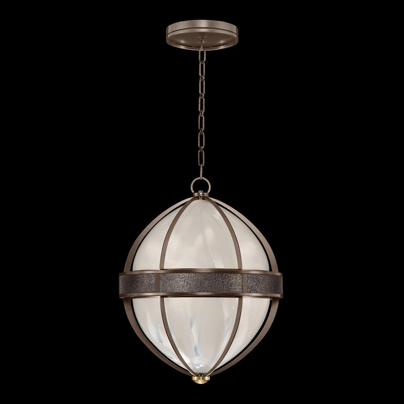 Fine Art 100038-211 Three Light Pendant, Bronze