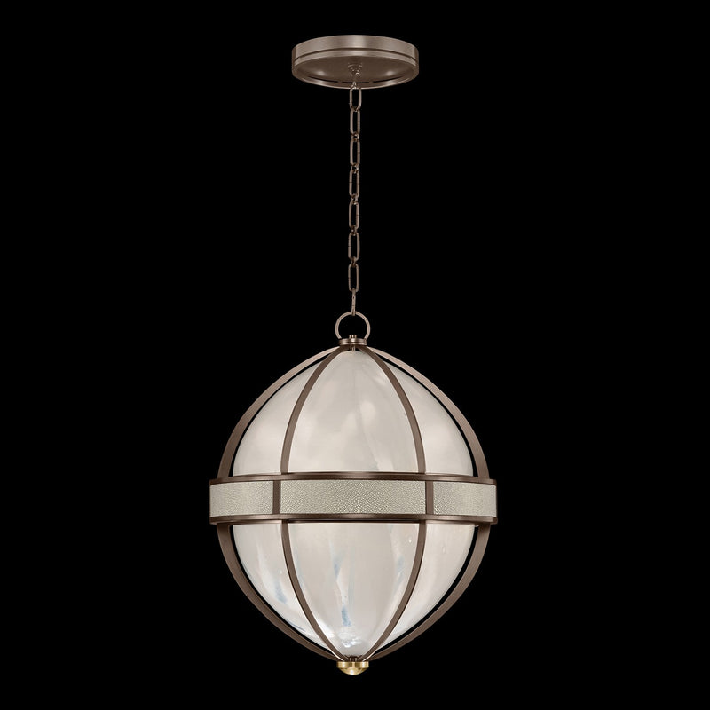 Fine Art 100038-212 Three Light Pendant, Bronze