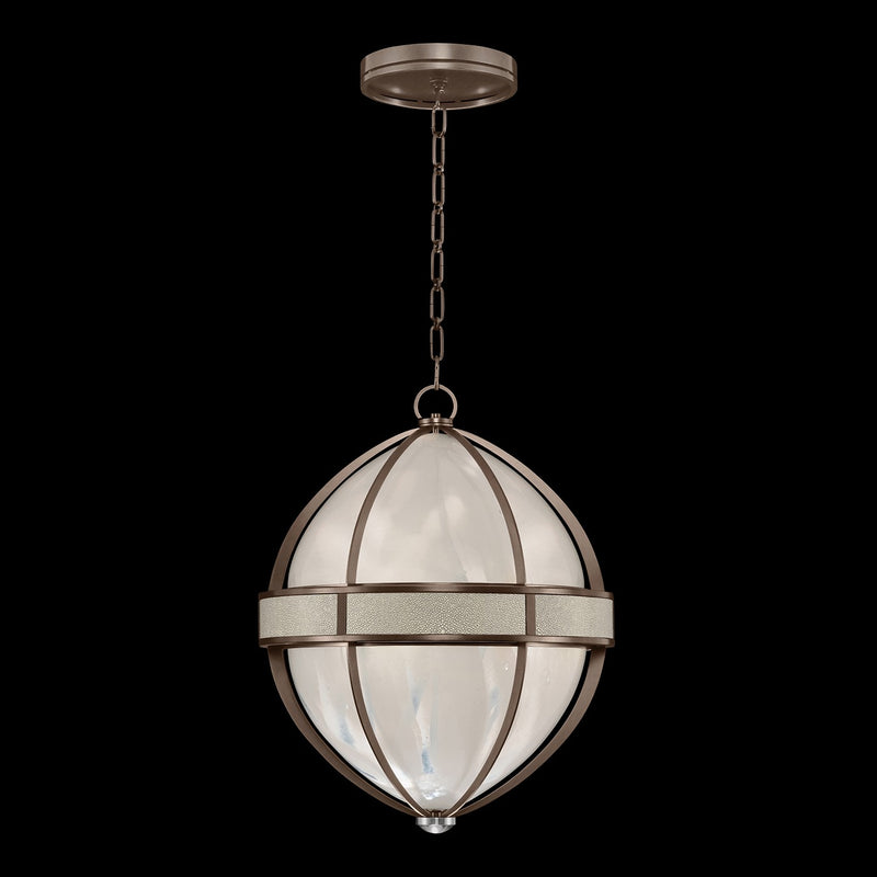 Fine Art 100038-222 Three Light Pendant, Bronze
