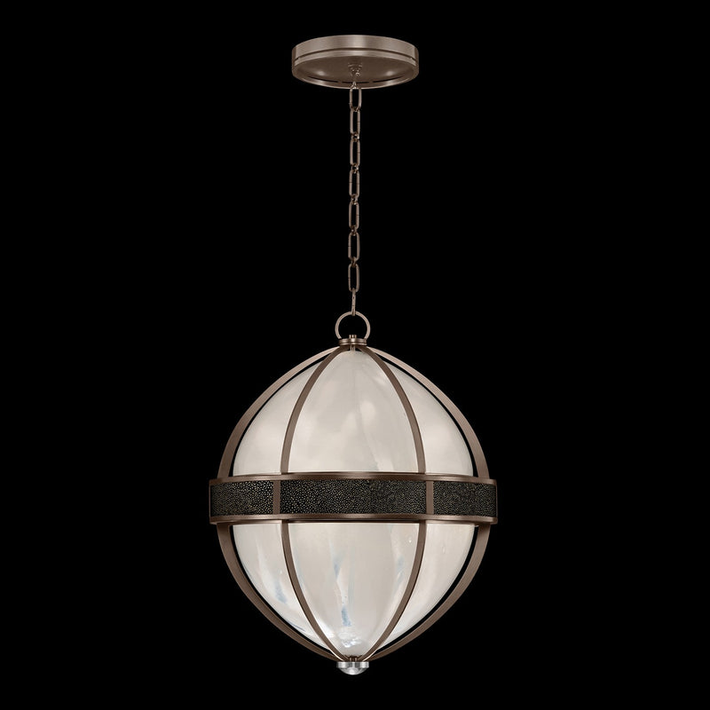 Fine Art 100038-223 Three Light Pendant, Bronze
