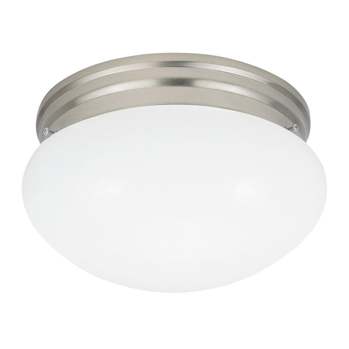 Generation Lighting 5328-962 Two Light Flush Mount, Brushed Nickel