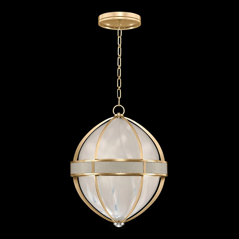 Fine Art 100038-322 Three Light Pendant, Gold