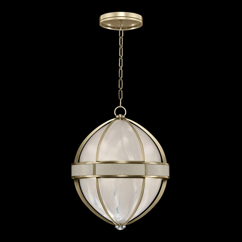 Fine Art 100038-522 Three Light Pendant, Gold