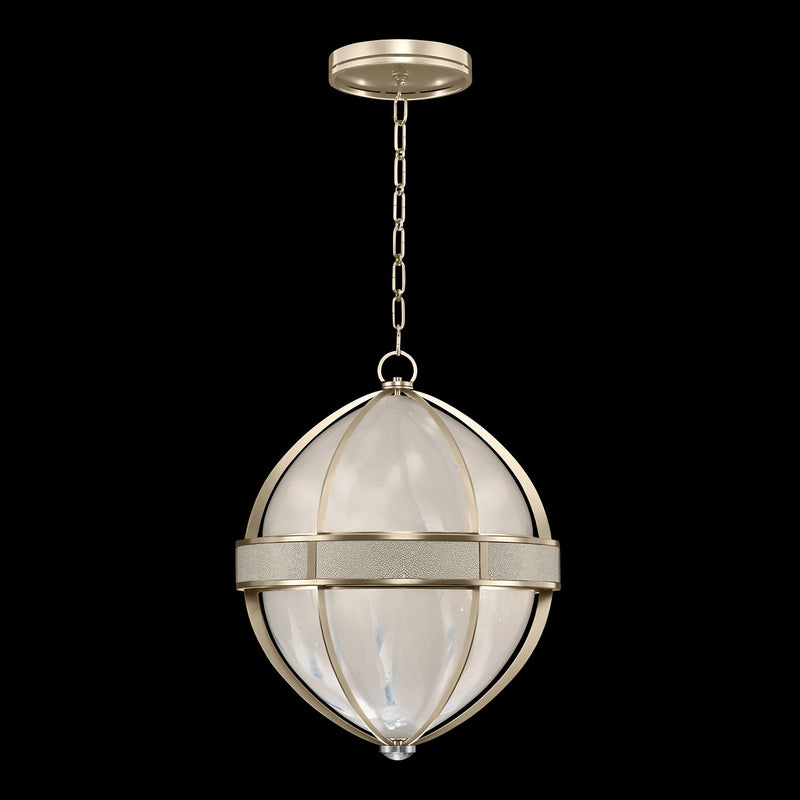 Fine Art 100038-622 Three Light Pendant, Gold