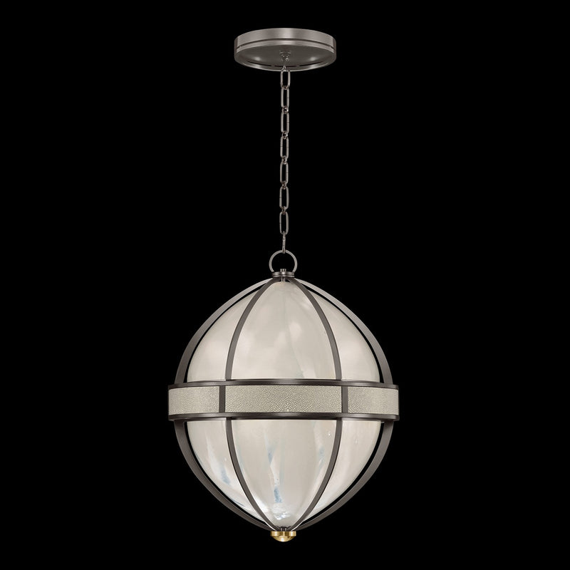 Fine Art 100038-712 Three Light Pendant, Black