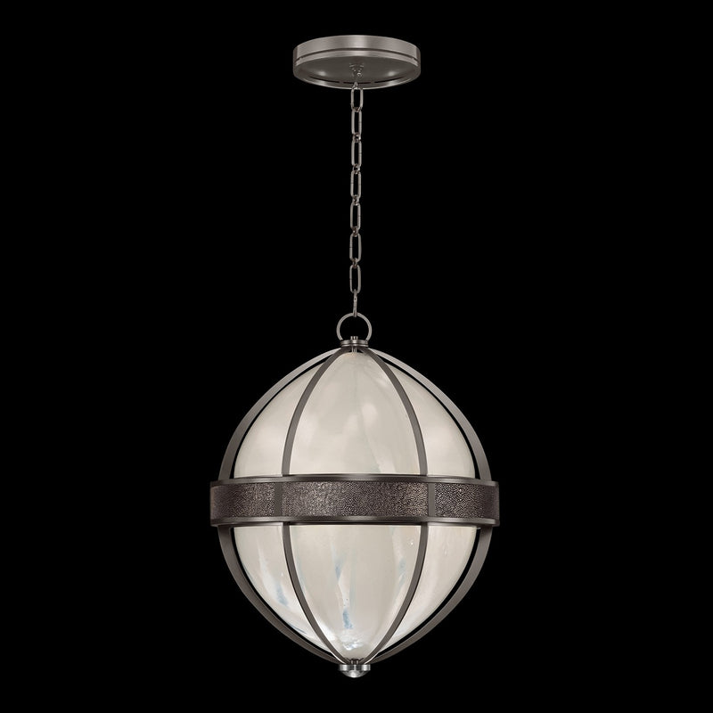 Fine Art 100038-721 Three Light Pendant, Black