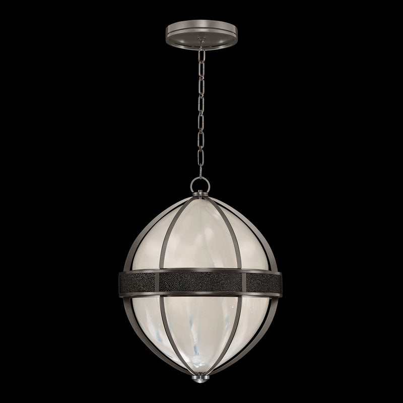Fine Art 100038-723 Three Light Pendant, Black