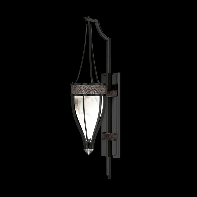 Fine Art 100039-121 One Light Wall Sconce, Black