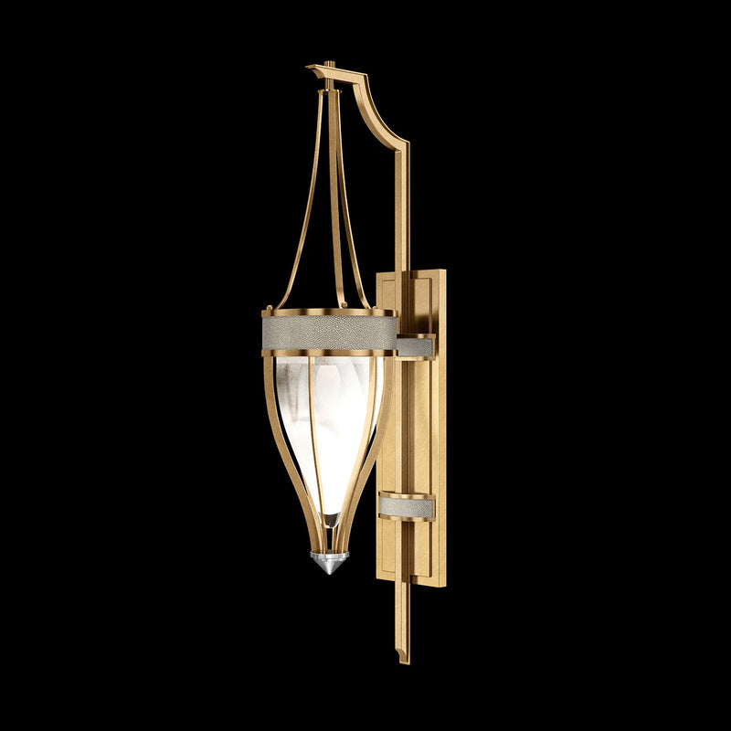 Fine Art 100039-322 One Light Wall Sconce, Gold