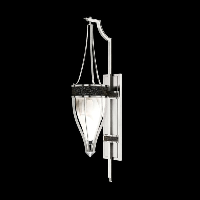 Fine Art 100039-423 One Light Wall Sconce, Silver