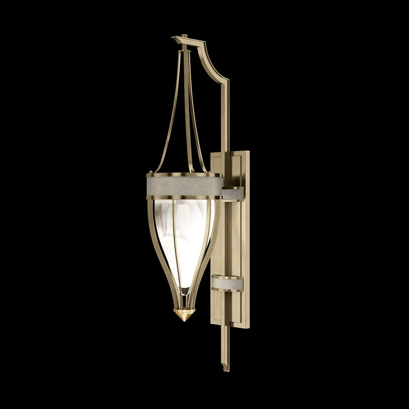 Fine Art 100039-512 One Light Wall Sconce, Gold