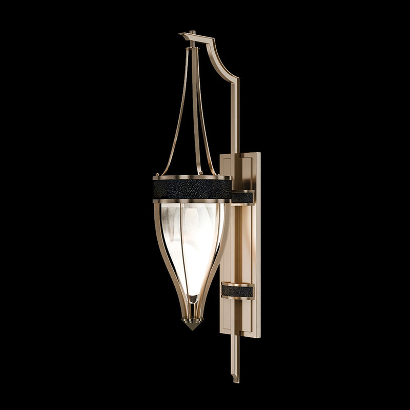 Fine Art 100039-613 One Light Wall Sconce, Gold