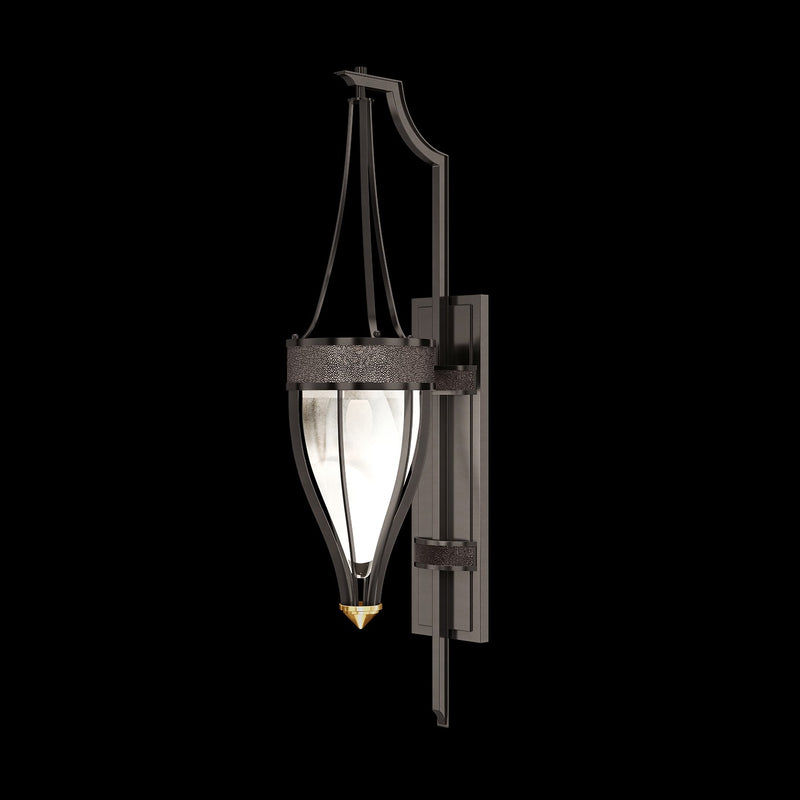 Fine Art 100039-711 One Light Wall Sconce, Black
