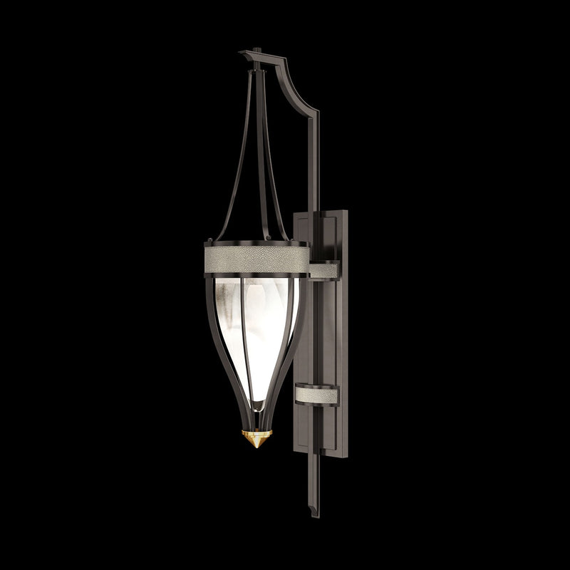Fine Art 100039-712 One Light Wall Sconce, Black