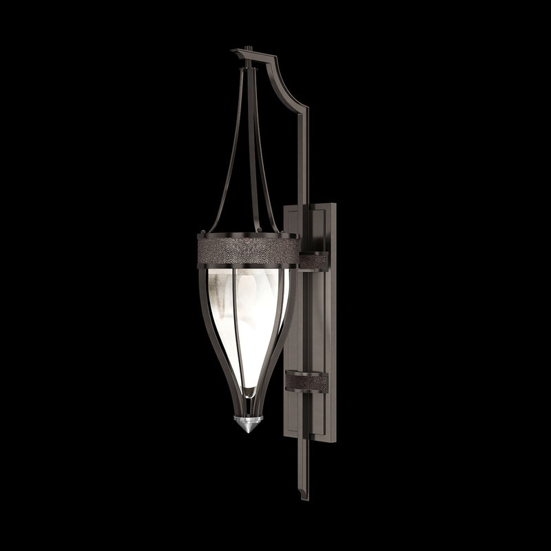 Fine Art 100039-721 One Light Wall Sconce, Black