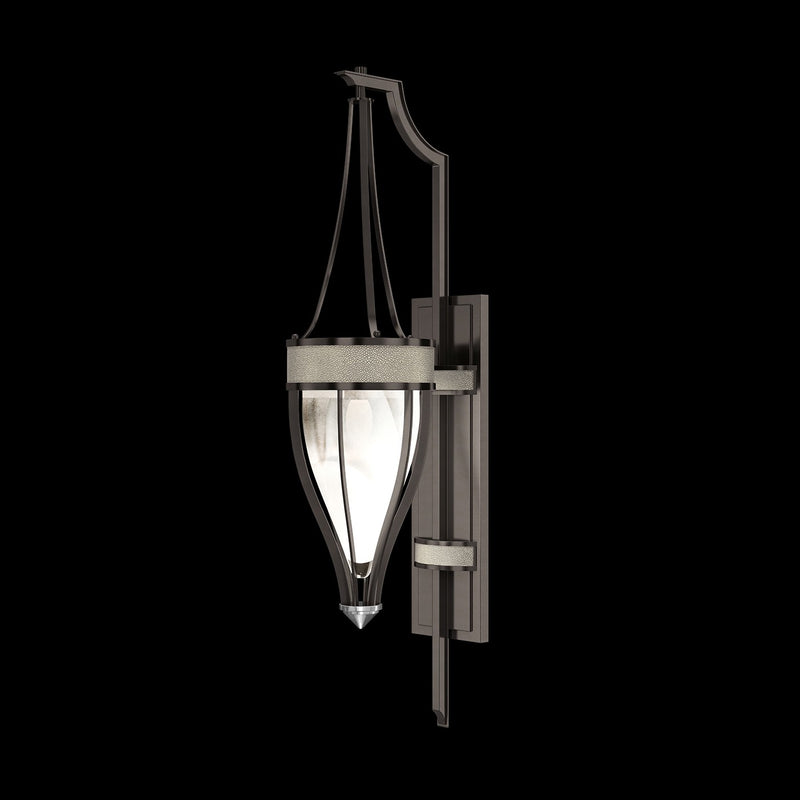 Fine Art 100039-722 One Light Wall Sconce, Black