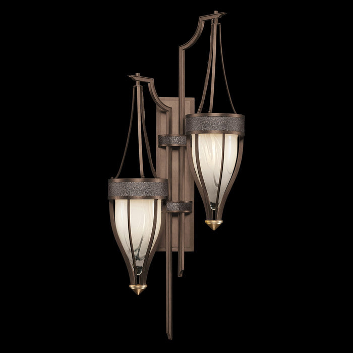 Fine Art 100041-211 Two Light Wall Sconce, Bronze