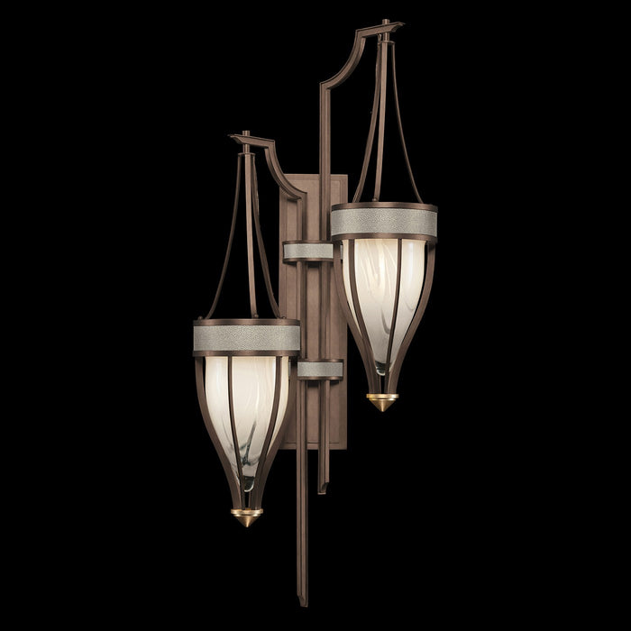 Fine Art 100041-212 Two Light Wall Sconce, Bronze
