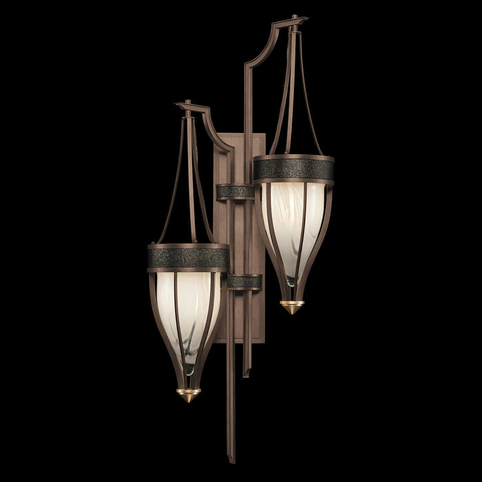 Fine Art 100041-213 Two Light Wall Sconce, Bronze