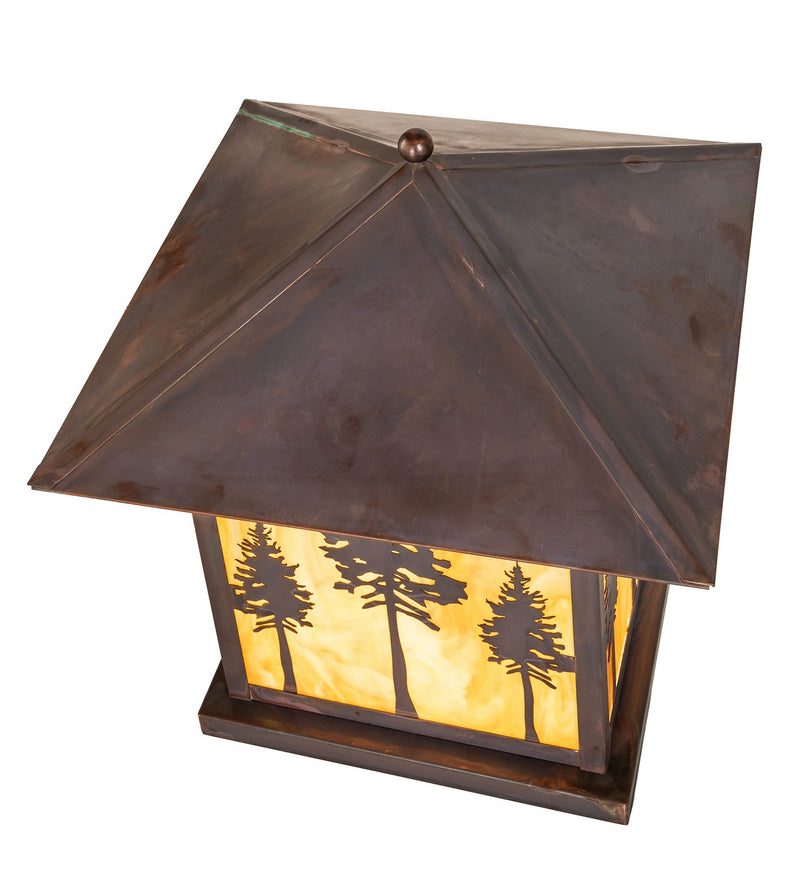 Meyda Tiffany 273381 One Light Pier Mount, Vintage Copper