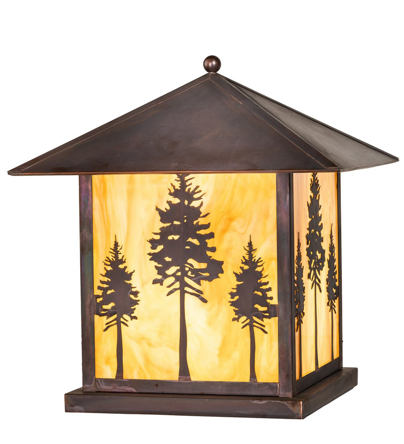 Meyda Tiffany 273381 One Light Pier Mount, Vintage Copper