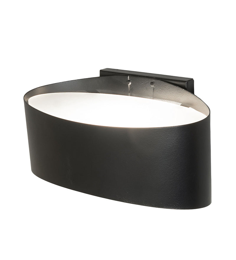 Meyda Tiffany 274541 One Light Wall Sconce, Textured Black