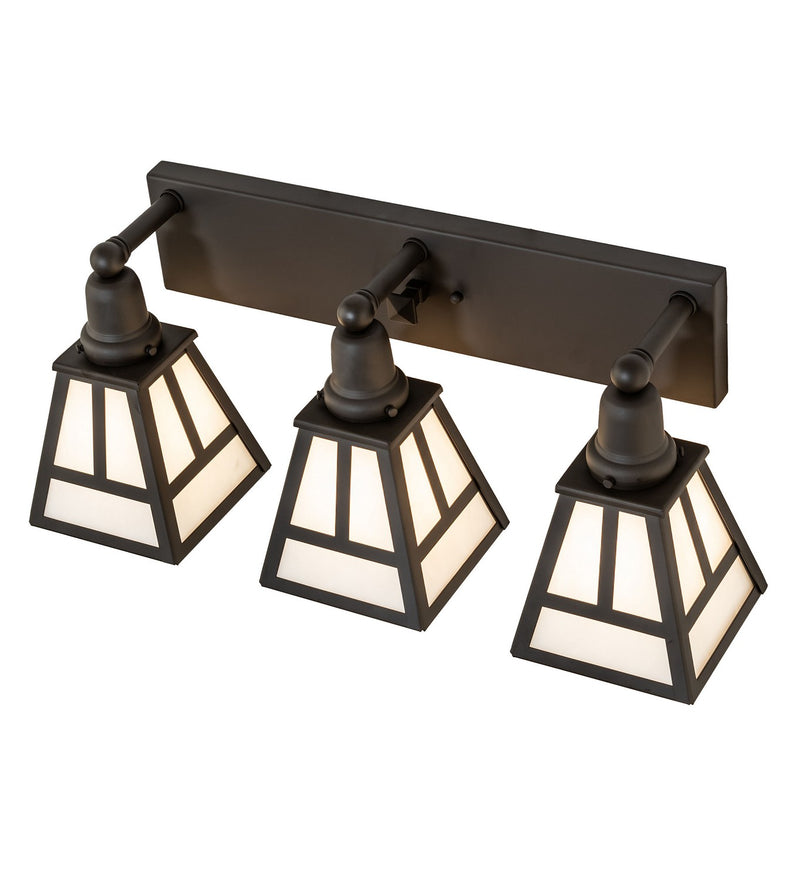 Meyda Tiffany 274867 Three Light Vanity, Oil Rubbed Bronze