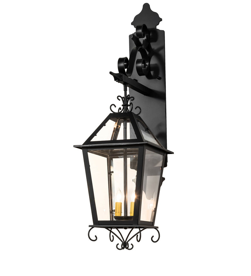 Meyda Tiffany 275339 Two Light Wall Sconce, Blackwash