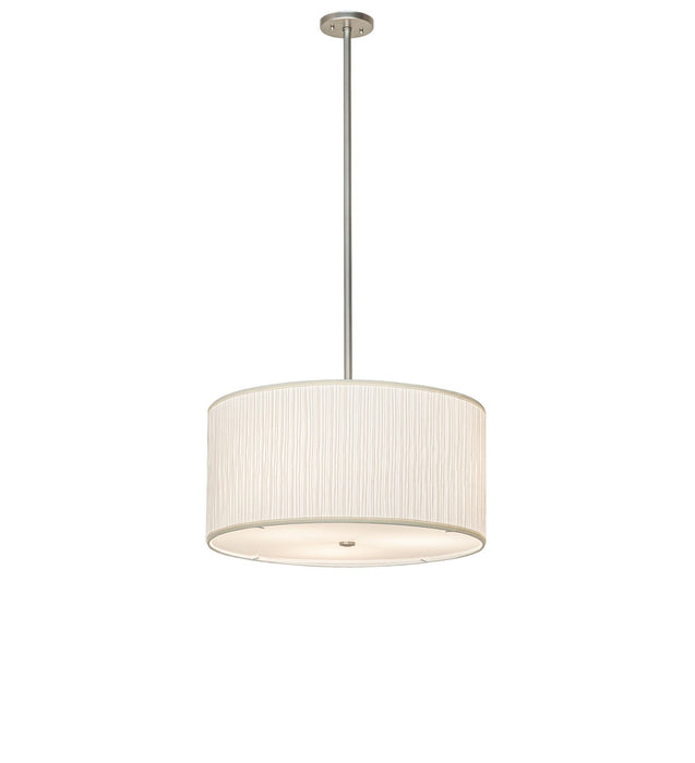 Meyda Tiffany 275641 Three Light Pendant, Nickel