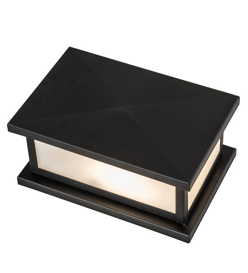 Meyda Tiffany 276267 LED Pier Mount, Solar Black