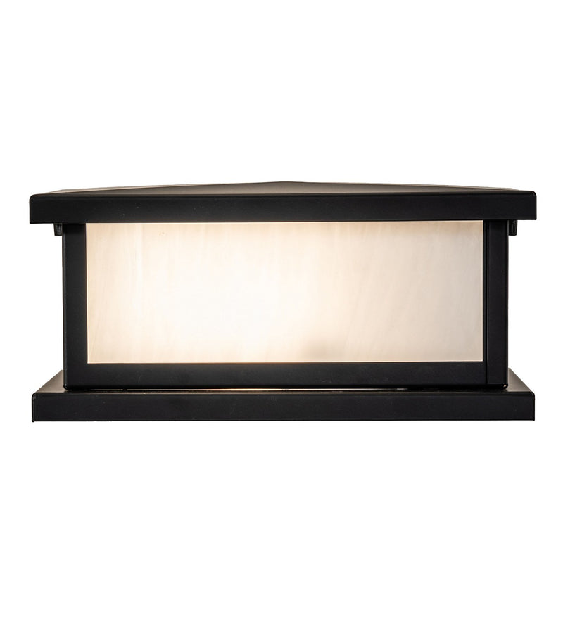 Meyda Tiffany 276267 LED Pier Mount, Solar Black