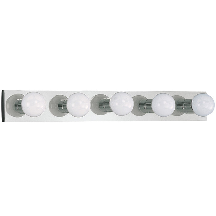 Generation Lighting 4735-05 Five Light Wall / Bath, Chrome