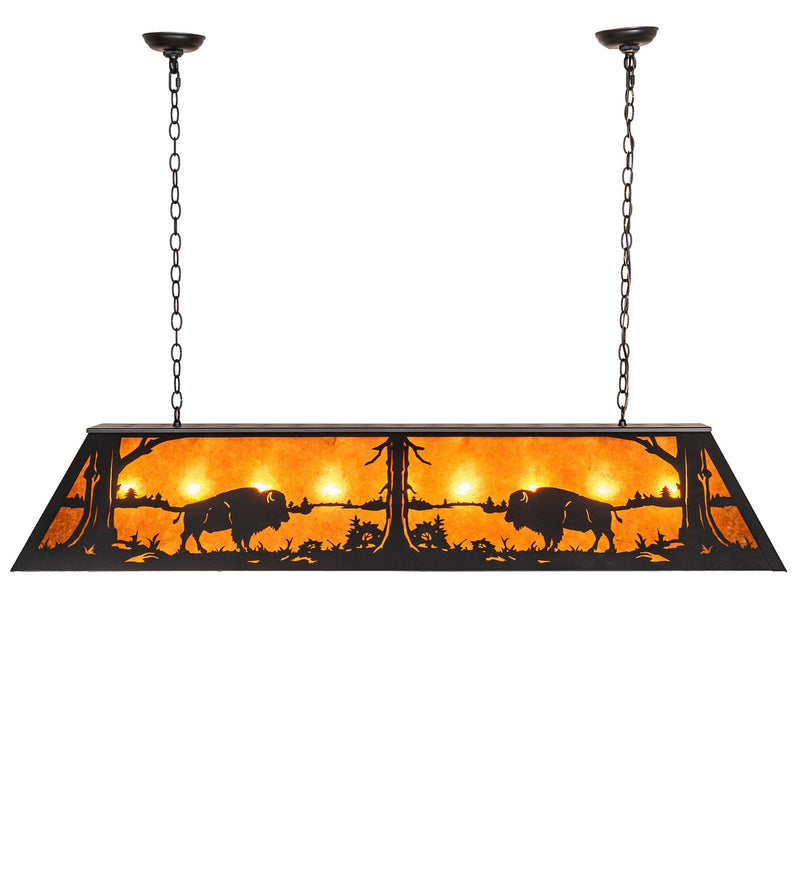 Meyda Tiffany 278162 Nine Light Pendant, Textured Black