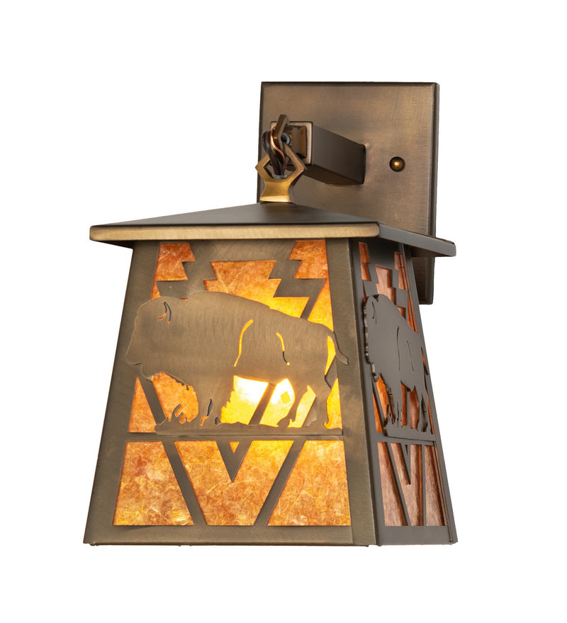 Meyda Tiffany 51487 One Light Wall Sconce, Antique Copper