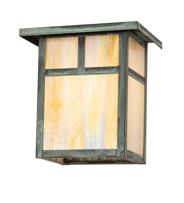 Meyda Tiffany 89857 One Light Wall Sconce, Verdigris