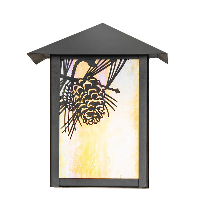 Meyda Tiffany 95424 LED Wall Sconce, Craftsman Brown