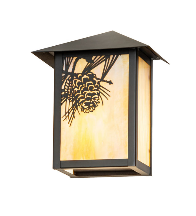 Meyda Tiffany 95424 LED Wall Sconce, Craftsman Brown