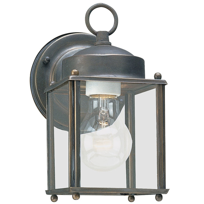 Generation Lighting 8592-71 One Light Outdoor Wall Lantern, Antique Bronze