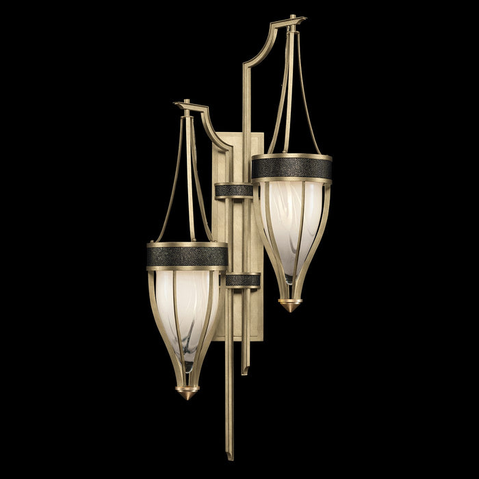 Fine Art 100041-513 Two Light Wall Sconce, Gold